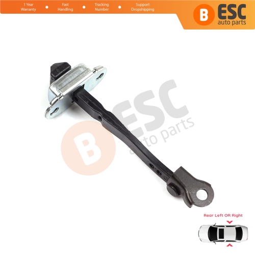 Rear Door Hinge Stop Check Strap Limiter 824306058R for Renault Megane MK4 2015-On 4/5 Door