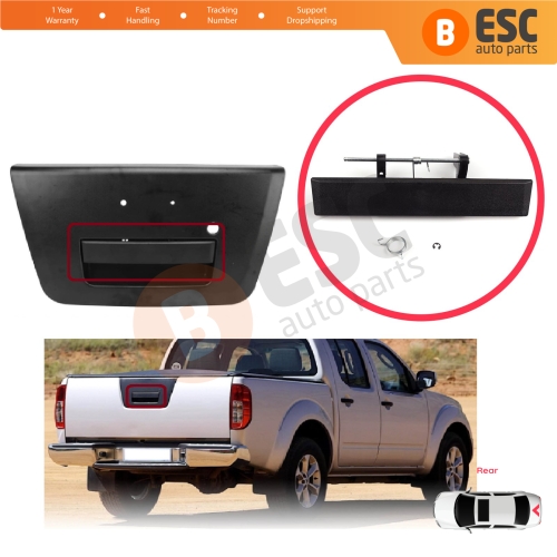 Rear Trunk Opener Handle for Nissan Navara Pickup Truck MK2 D40 2004-2013 90606-EA810