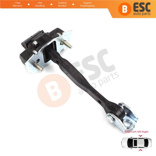 Rear Door Hinge Stop Check Strap Limiter for Fiat 500X 334 2014-On 51939944