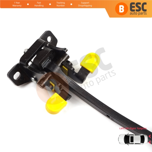 Rear Trunk Door Hinge Stop Check Strap Limiter for Fiat Fiorino Qubo 225 2007-2024 Citroen Nemo Peugeot Bipper Tepee 9035AQ