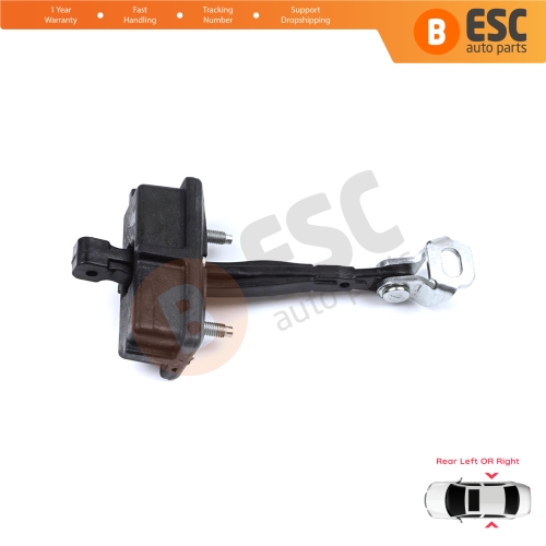 Rear Door Hinge Stop Check Strap Limiter for Fiat Panda MK4 312 319 519 2011-2023 Van Hatchback 52022104