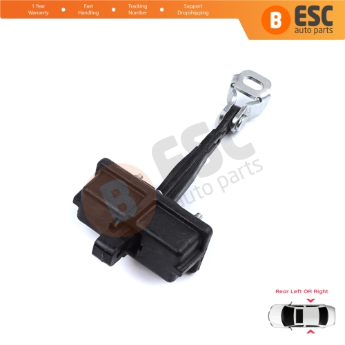 Rear Door Hinge Stop Check Strap Limiter for Fiat Panda MK4 312 319 519 2011-2023 Van Hatchback 52022104