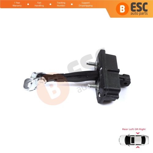 Rear Door Hinge Stop Check Strap Limiter for Fiat Panda MK4 312 319 519 2011-2023 Van Hatchback 52022104