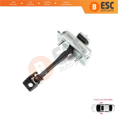 Front Door Hinge Stop Check Strap Limiter for Citroen C3 MK3 Peugeot 208 2008 MK1 5-Door Hatchback 9671891380