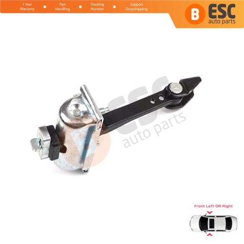 Front Door Hinge Stop Check Strap Limiter for Citroen C3 MK3 Peugeot 208 2008 MK1 5-Door Hatchback 9671891380