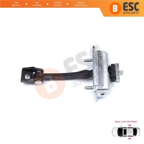 Rear Door Hinge Stop Check Strap Limiter for Citroen C3 MK3 Peugeot 208 2008 MK1 5-Door Hatchback 9671891280	