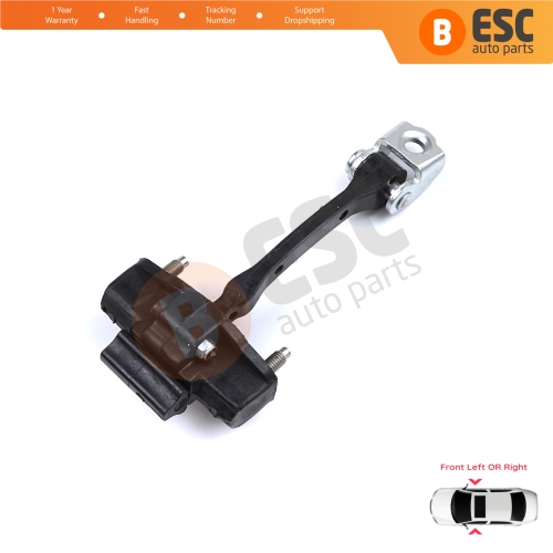 Front Door Hinge Stop Check Strap Limiter for Citroen C4 Cactus 2014-On 9801290780