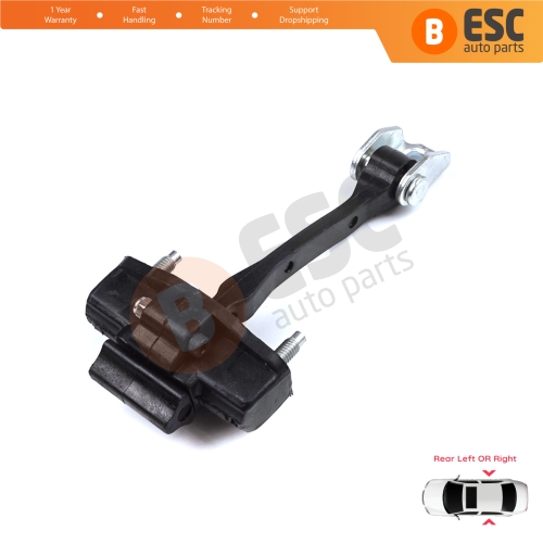 Rear Door Hinge Stop Check Strap Limiter for Citroen C4 Cactus 2014-On 9801290880