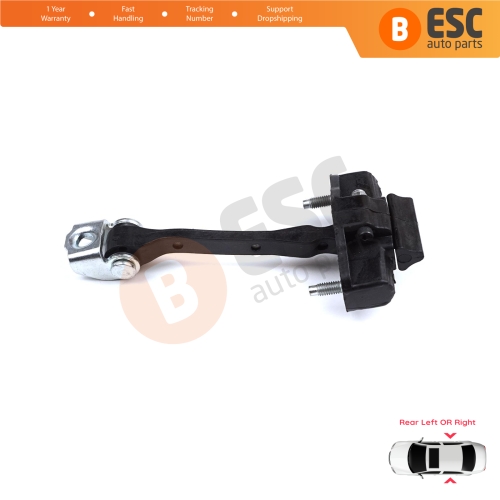 Rear Door Hinge Stop Check Strap Limiter for Citroen C4 Cactus 2014-On 9801290880