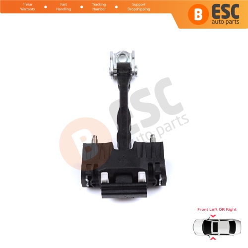 Front Door Hinge Stop Check Strap Limiter for Citroen Berlingo Doblo Combo Partner Rifter K9 ProAce 9819015380