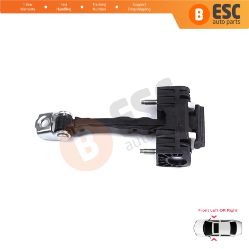 Front Door Hinge Stop Check Strap Limiter for Citroen Berlingo Doblo Combo Partner Rifter K9 ProAce 9819015380