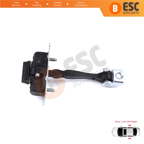 Rear Door Hinge Stop Check Strap Limiter for Citroen C4 Picasso SpaceTourer MK2 9676117380