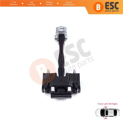 Front Door Hinge Stop Check Strap Limiter for Citroen Jumpy Dispatch SpaceTourer Expert Traveller Proace Vivaro Zafira Life Scudo Ulysse MK3 9808070580