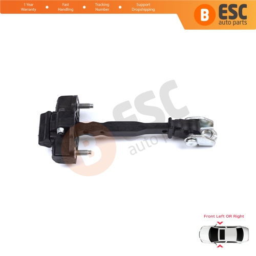 Front Door Hinge Stop Check Strap Limiter for Peugeot 208 e-208 Opel Corsa F Corsa-e 2019-On 9823211180