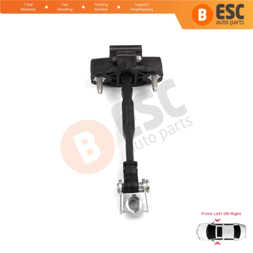 Front Door Hinge Stop Check Strap Limiter for Peugeot 208 e-208 Opel Corsa F Corsa-e 2019-On 9823211180