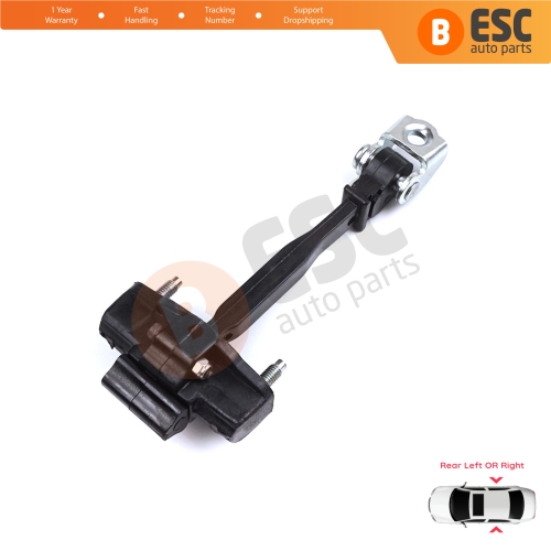 Rear Door Hinge Stop Check Strap Limiter for Peugeot 208 e-208 Opel Corsa F Corsa-e 2019-On 9823211180