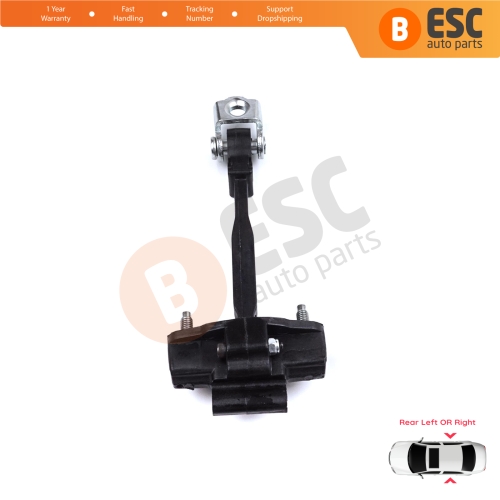 Rear Door Hinge Stop Check Strap Limiter for Peugeot 208 e-208 Opel Corsa F Corsa-e 2019-On 9823211180