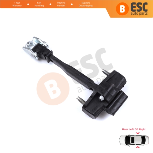 Rear Door Hinge Stop Check Strap Limiter for Peugeot 208 e-208 Opel Corsa F Corsa-e 2019-On 9823211180