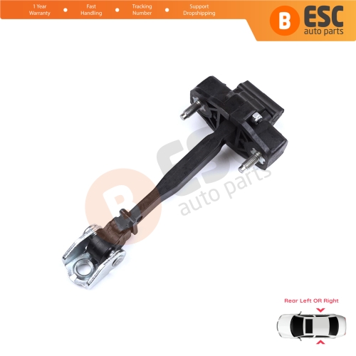 Rear Door Hinge Stop Check Strap Limiter for Peugeot 208 e-208 Opel Corsa F Corsa-e 2019-On 9823211180