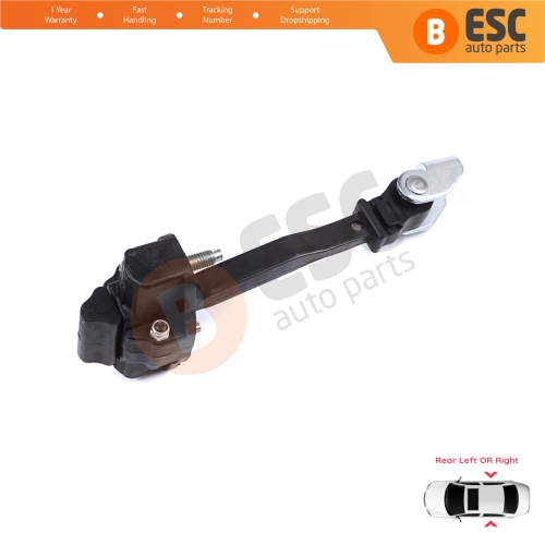 Rear Door Hinge Stop Check Strap Limiter for Peugeot 208 e-208 Opel Corsa F Corsa-e 2019-On 9823211180