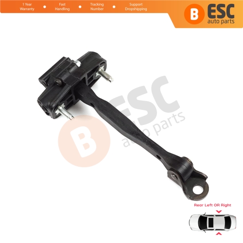 Rear Door Hinge Stop Check Strap Limiter for Citroen C3 Aircross MK1 A88 2017-2024 YQ00232680	