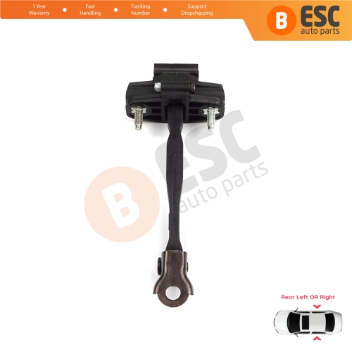 Rear Door Hinge Stop Check Strap Limiter for Citroen C3 Aircross MK1 A88 2017-2024 YQ00232680	