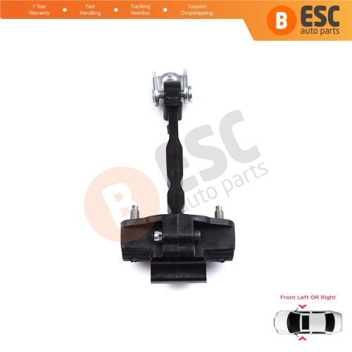 Front Door Hinge Stop Check Strap Limiter for Peugeot 308 MK3 408 Crossover DS4 Opel Astra L 2021-On 5-Door 9830837080