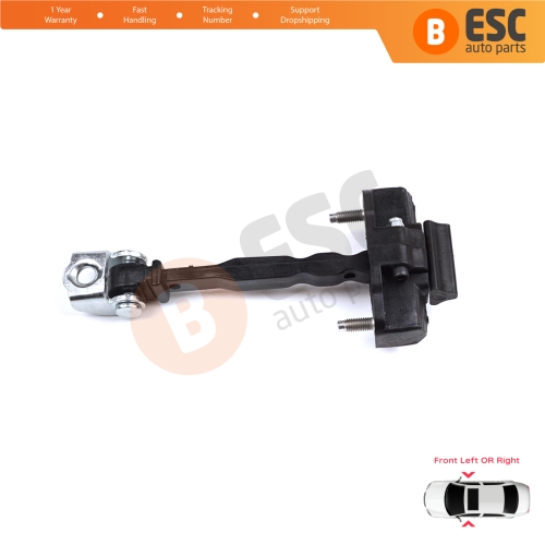 Front Door Hinge Stop Check Strap Limiter for Peugeot 308 MK3 408 Crossover DS4 Opel Astra L 2021-On 5-Door 9830837080