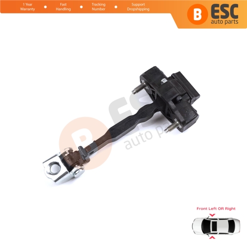 Front Door Hinge Stop Check Strap Limiter for Peugeot 308 MK3 408 Crossover DS4 Opel Astra L 2021-On 5-Door 9830837080