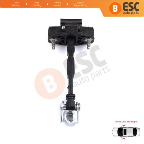 Front Door Hinge Stop Check Strap Limiter for Peugeot 308 MK3 408 Crossover DS4 Opel Astra L 2021-On 5-Door 9830837080