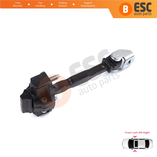 Front Door Hinge Stop Check Strap Limiter for Peugeot 308 MK3 408 Crossover DS4 Opel Astra L 2021-On 5-Door 9830837080