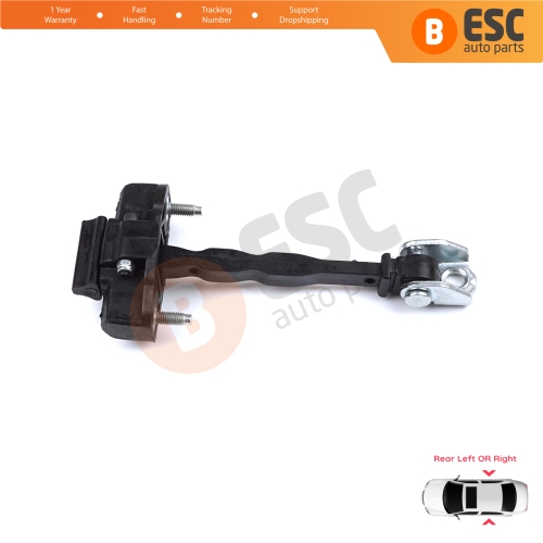 Rear Door Hinge Stop Check Strap Limiter for Peugeot 308 MK3 408 Crossover DS4 Opel Astra L 2021-On 5-Door 9830834180