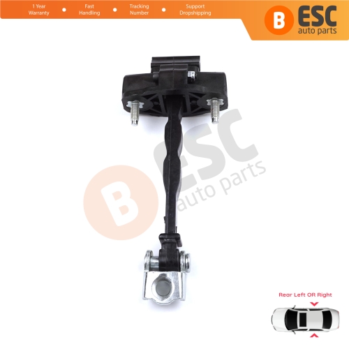 Rear Door Hinge Stop Check Strap Limiter for Peugeot 308 MK3 408 Crossover DS4 Opel Astra L 2021-On 5-Door 9830834180