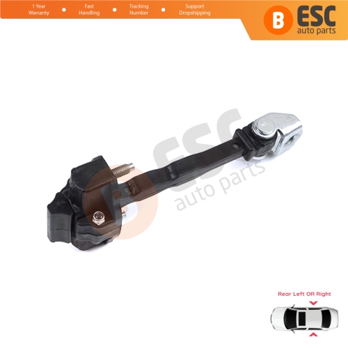 Rear Door Hinge Stop Check Strap Limiter for Peugeot 308 MK3 408 Crossover DS4 Opel Astra L 2021-On 5-Door 9830834180