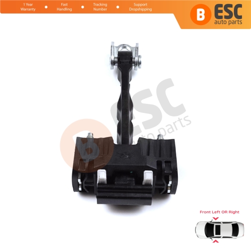 Front Door Hinge Stop Check Strap Limiter for Peugeot 508 508L MK2 R83 2018-On 4/5 Door 9816674280