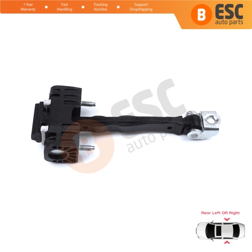 Rear Door Hinge Stop Check Strap Limiter for Peugeot 508 508L MK2 R83 2018-On 4/5 Door 9816673280