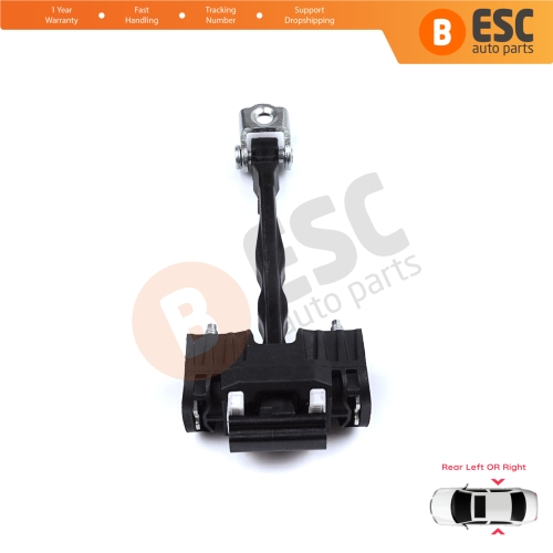 Rear Door Hinge Stop Check Strap Limiter for Peugeot 508 508L MK2 R83 2018-On 4/5 Door 9816673280