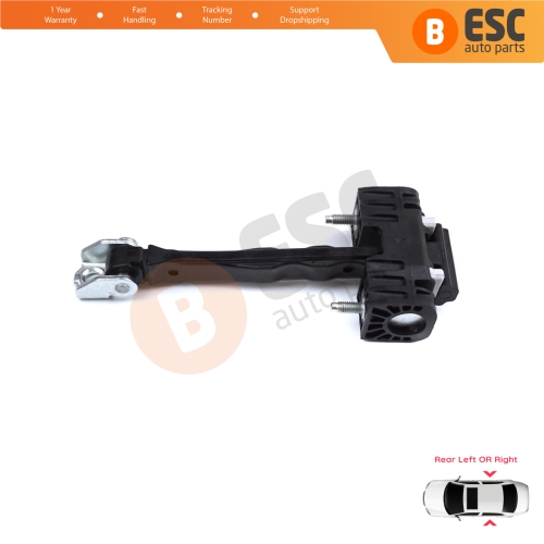 Rear Door Hinge Stop Check Strap Limiter for Peugeot 508 508L MK2 R83 2018-On 4/5 Door 9816673280