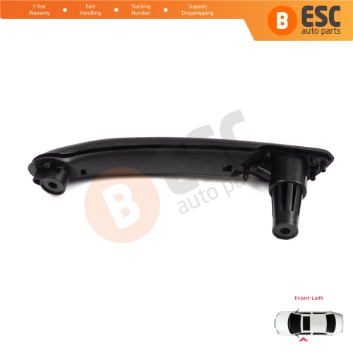 Front Left Inner Door Handle Grip Black for Renault Kangoo MK2 Citan W415 NV250 2007-2021 8200548971