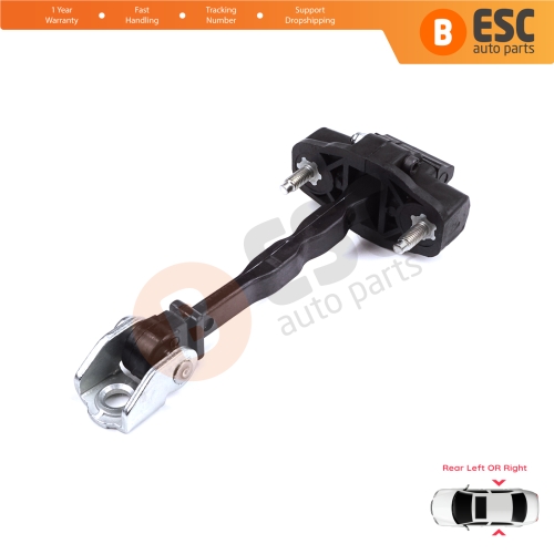 Rear Door Hinge Stop Check Strap Limiter for Citroen C4 e-C4 C4X e-C4X MK3 2020-On 9831196980