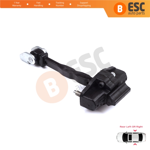 Rear Door Hinge Stop Check Strap Limiter for Citroen C4 e-C4 C4X e-C4X MK3 2020-On 9831196980