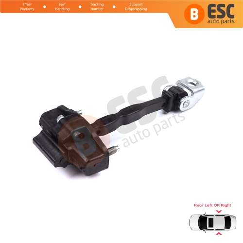 Rear Door Hinge Stop Check Strap Limiter for Citroen C4 e-C4 C4X e-C4X MK3 2020-On 9831196980