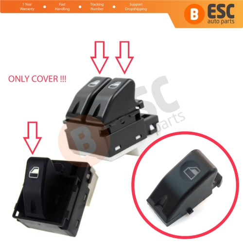 1 Piece Window Switch Button Repair Cover 717135614 For Fiat Siena Palio Strada MK1