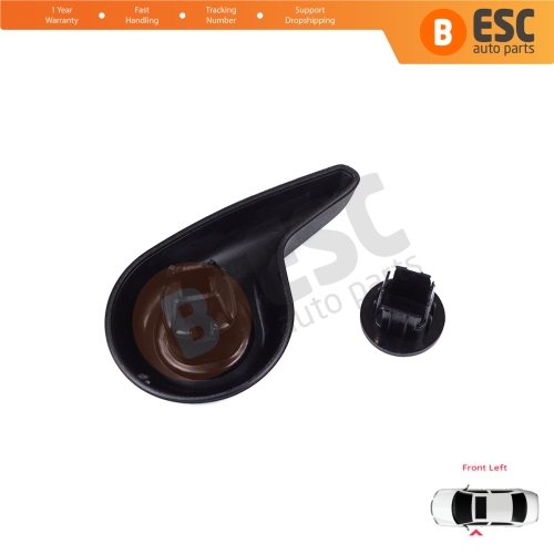 Front Left Manual Seat Recliner Adjuster Handle Black for Renault Megane MK4 B9A K9A Talisman LP KP 2015-On 874519982R