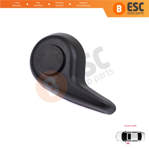 Front Left Manual Seat Recliner Adjuster Handle Black for Renault Megane MK4 B9A K9A Talisman LP KP 2015-On 874519982R