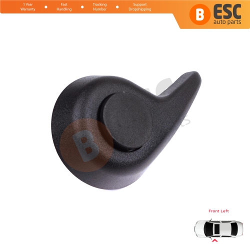 Front Left Manual Seat Recliner Adjuster Handle Black for Renault Megane MK4 B9A K9A Talisman LP KP 2015-On 874519982R