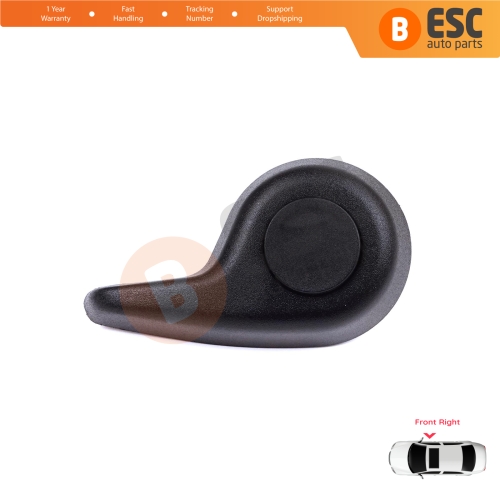 Front Right Manual Seat Recliner Adjuster Handle Black for Renault Megane MK4 B9A K9A Talisman LP KP 2015-On 874016692R