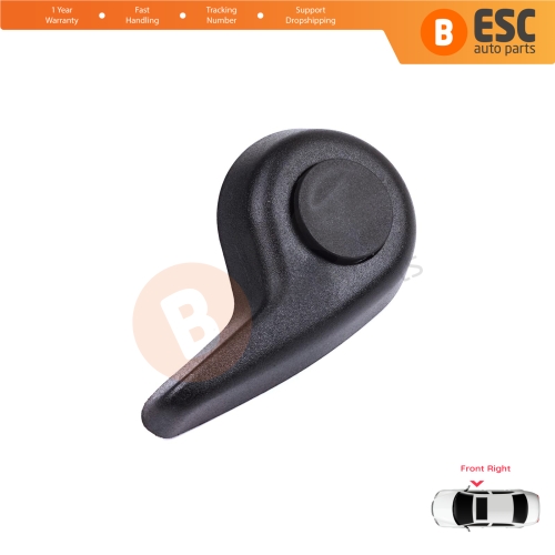 Front Right Manual Seat Recliner Adjuster Handle Black for Renault Megane MK4 B9A K9A Talisman LP KP 2015-On 874016692R