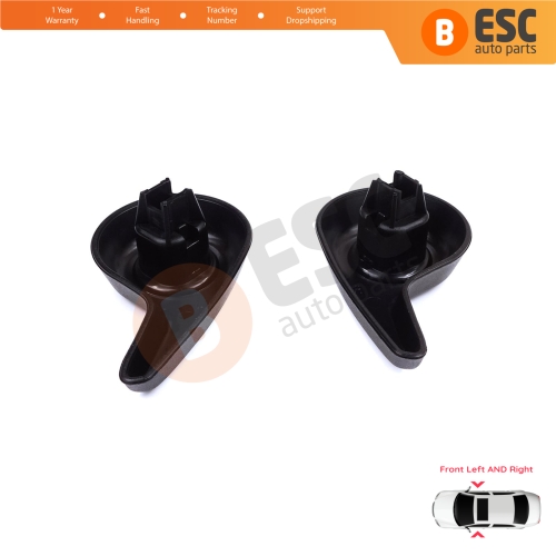 Front Manual Seat Recliner Adjuster Handle Set Black for Renault Megane MK4 B9A K9A Talisman LP KP 2015-On 874519982R 874016692R