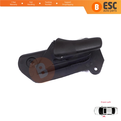 Front Left Interior Door Handle Opener Black for Vauxhall Opel Astra F MK3 T91 T92 1991-2001 90430129